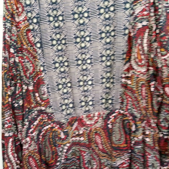 Knox Rose Women's Long Sleeve Button-Front Night Sky Dress in Size XXL - Picture 9 of 10